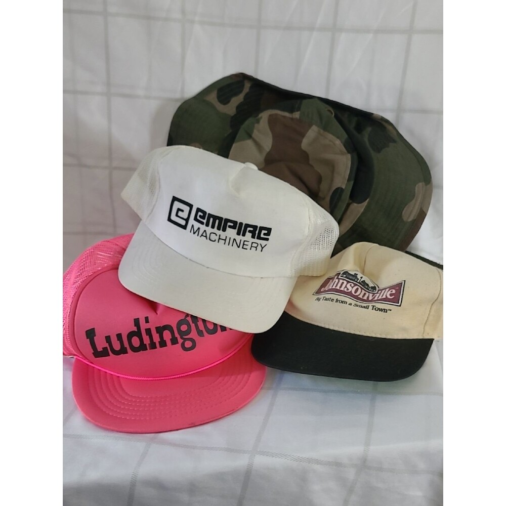 Random Hat Lot Bundle Of 4 Hats